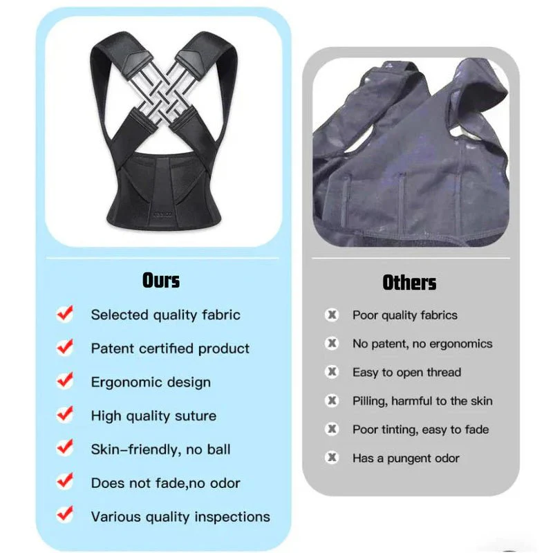 Women’s Back Support Brace with Lumbar Belt for Posture & Shoulder Alignment - Image 12