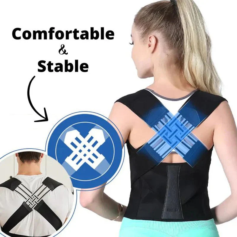 Women’s Back Support Brace with Lumbar Belt for Posture & Shoulder Alignment - Image 8