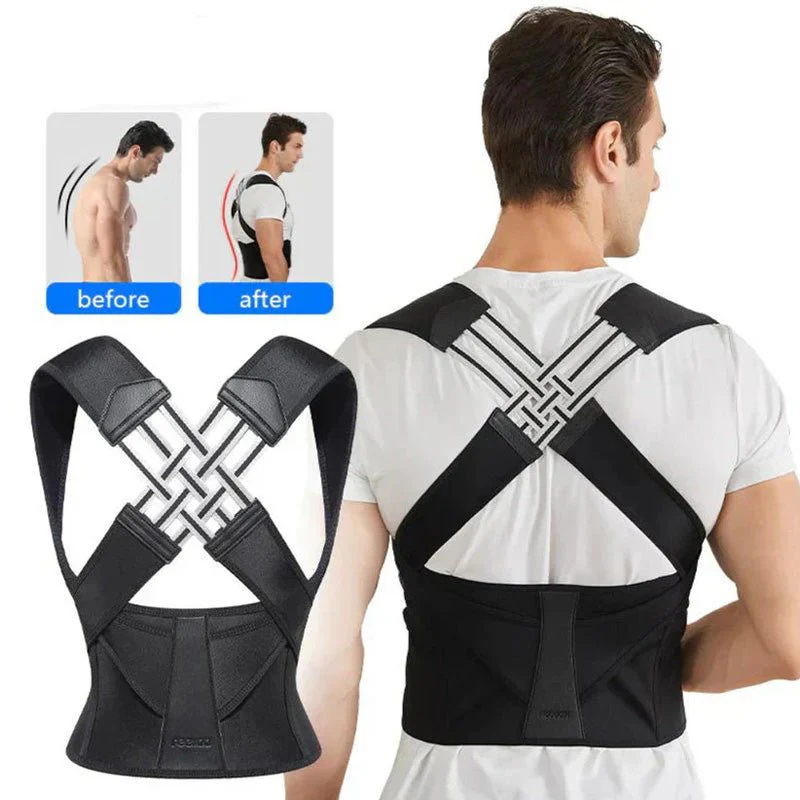 Women’s Back Support Brace with Lumbar Belt for Posture & Shoulder Alignment - Image 9