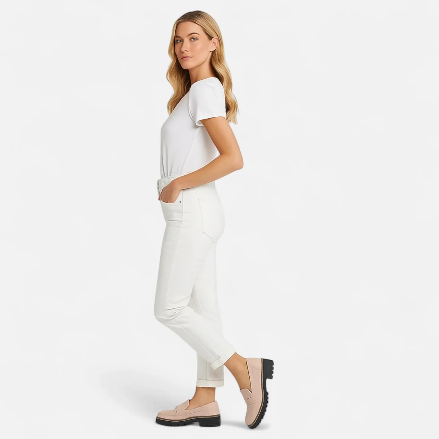 Women's Platform Loafers | Chunky Sole Comfort with Arch Support - Image 24
