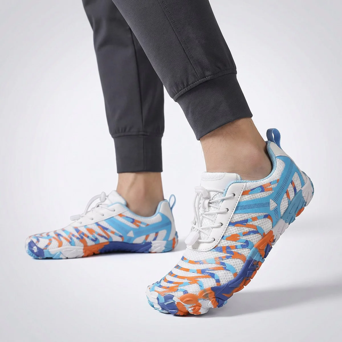 Barefoot Trainers – Orthopedic Wide Fit Mesh, Lightweight Non-Slip Walking Shoes (Unisex) - Image 9