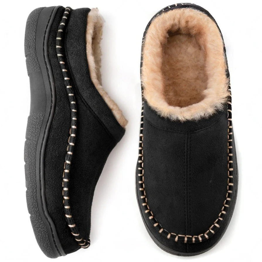Men’s Orthopedic House Slippers – Warm Fleece | Arch Support | Wide Fit - Image 11