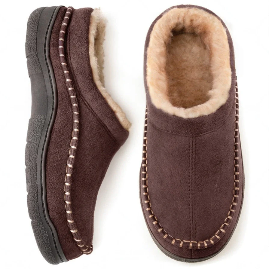 Men’s Orthopedic House Slippers – Warm Fleece | Arch Support | Wide Fit - Image 15