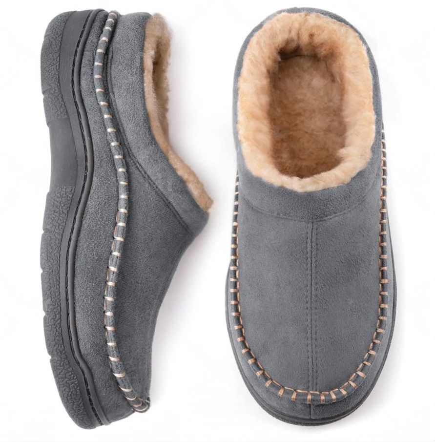 Men’s Orthopedic House Slippers – Warm Fleece | Arch Support | Wide Fit - Image 18