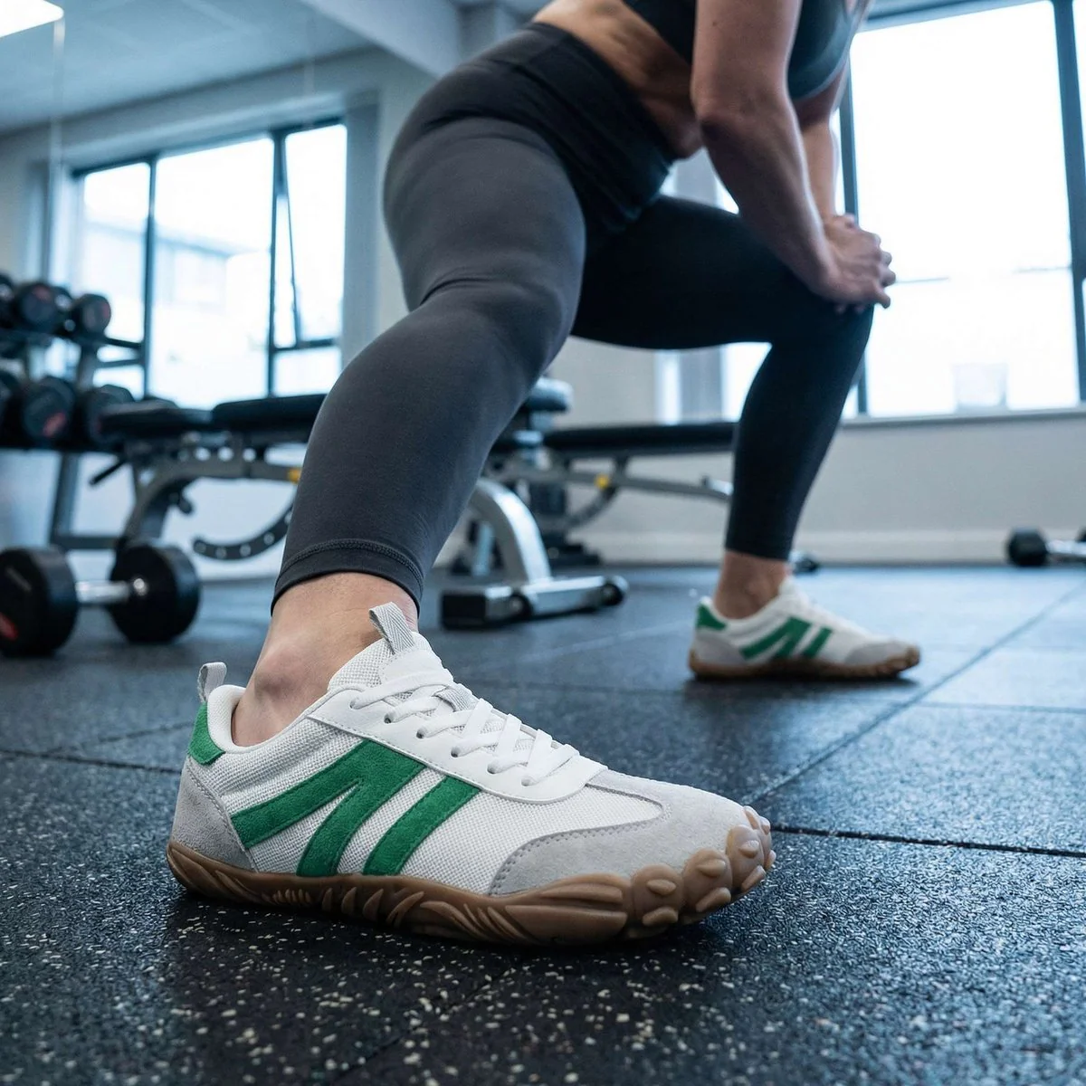 Wide Fit Walking Trainers – Breathable Cushioned Support, Zero Drop, Non-Slip Grip & Unisex Design - Image 10