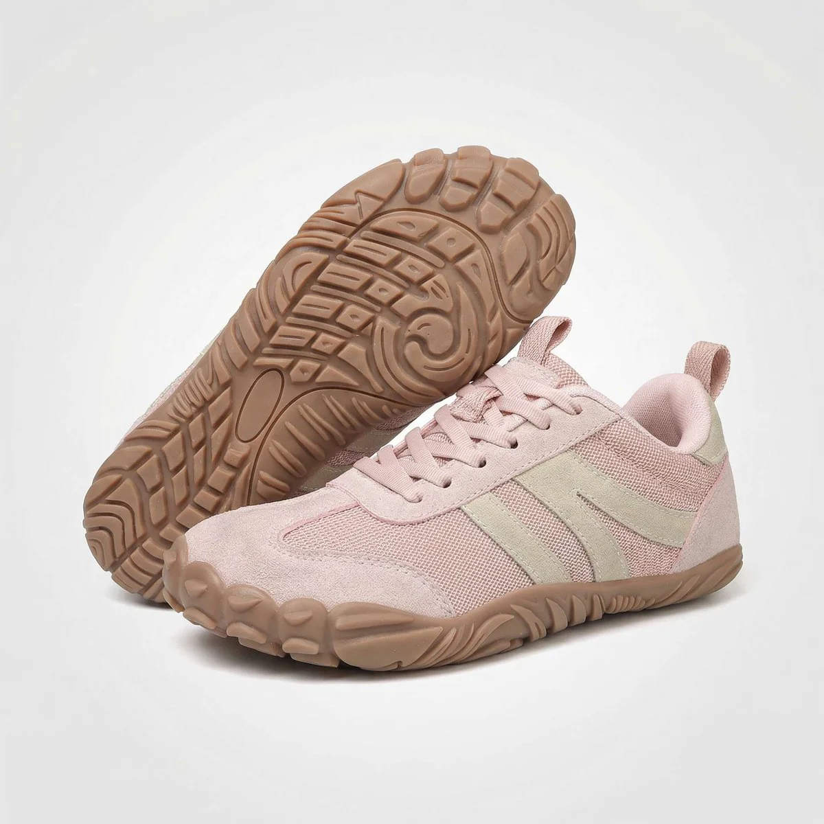 Wide Fit Walking Trainers – Breathable Cushioned Support, Zero Drop, Non-Slip Grip & Unisex Design - Image 7