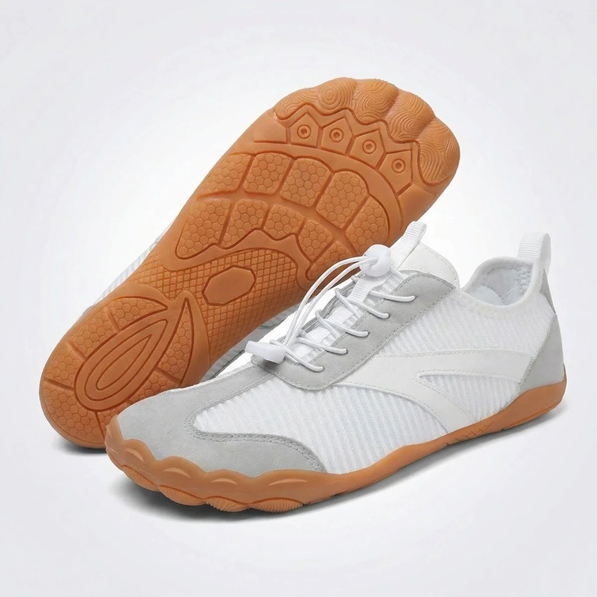 Wide Fit Five-Finger Walking Shoes – Lightweight, Breathable Comfort for Everyday Use (Unisex) - Image 10
