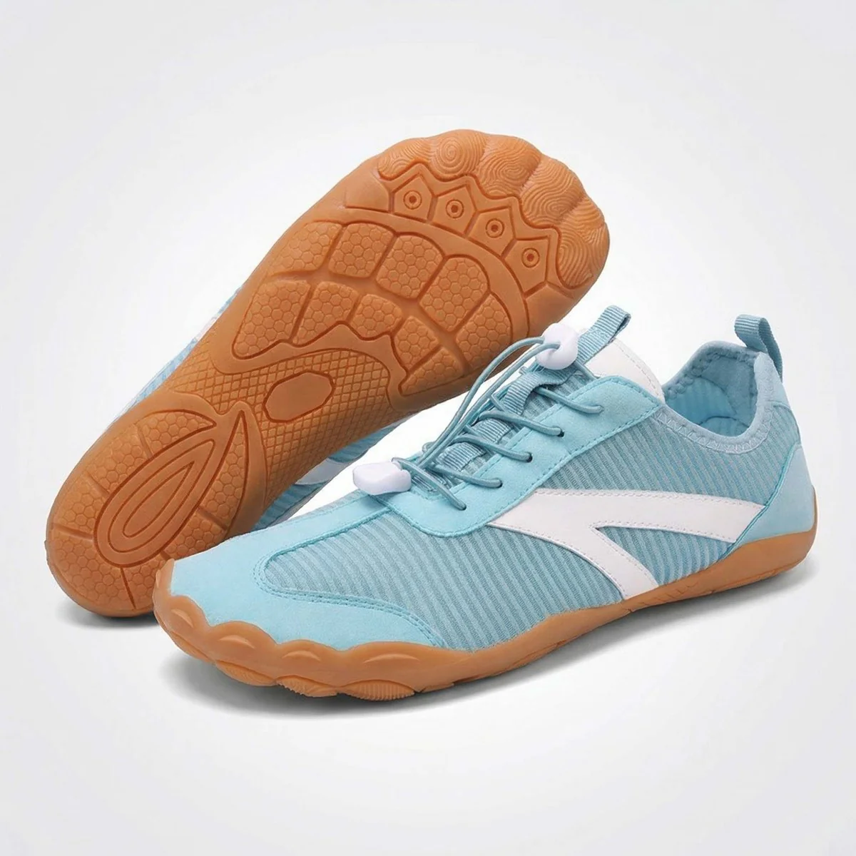 Wide Fit Five-Finger Walking Shoes – Lightweight, Breathable Comfort for Everyday Use (Unisex) - Image 11