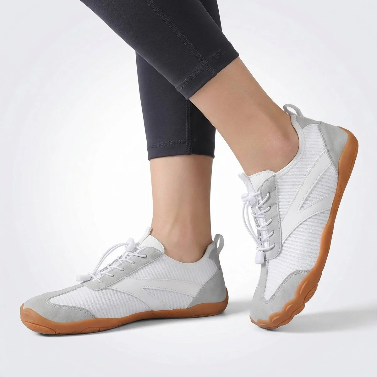 Wide Fit Five-Finger Walking Shoes – Lightweight, Breathable Comfort for Everyday Use (Unisex) - Image 3