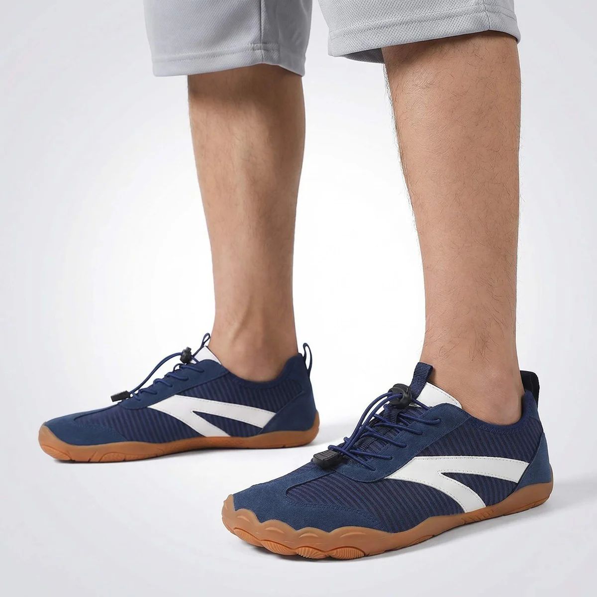 Wide Fit Five-Finger Walking Shoes – Lightweight, Breathable Comfort for Everyday Use (Unisex) - Image 4