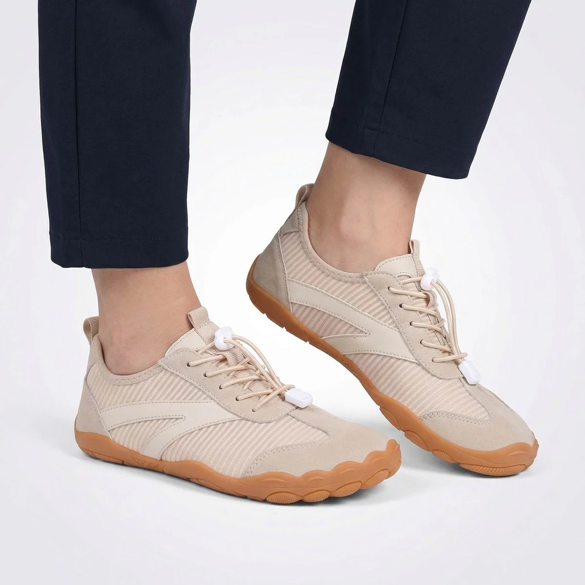 Wide Fit Five-Finger Walking Shoes – Lightweight, Breathable Comfort for Everyday Use (Unisex) - Image 5