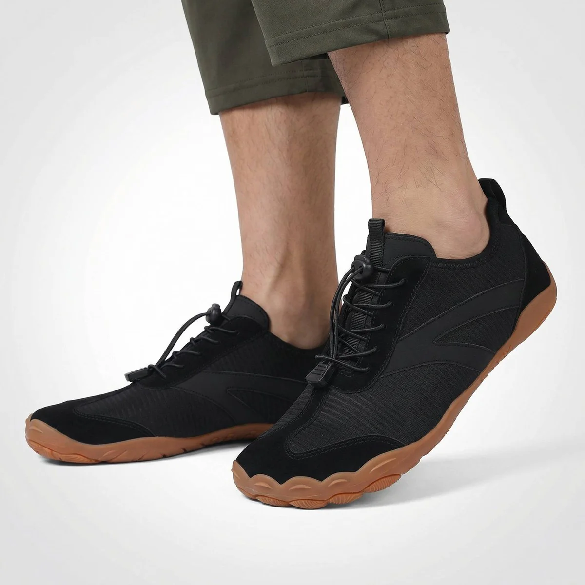 Wide Fit Five-Finger Walking Shoes – Lightweight, Breathable Comfort for Everyday Use (Unisex) - Image 7