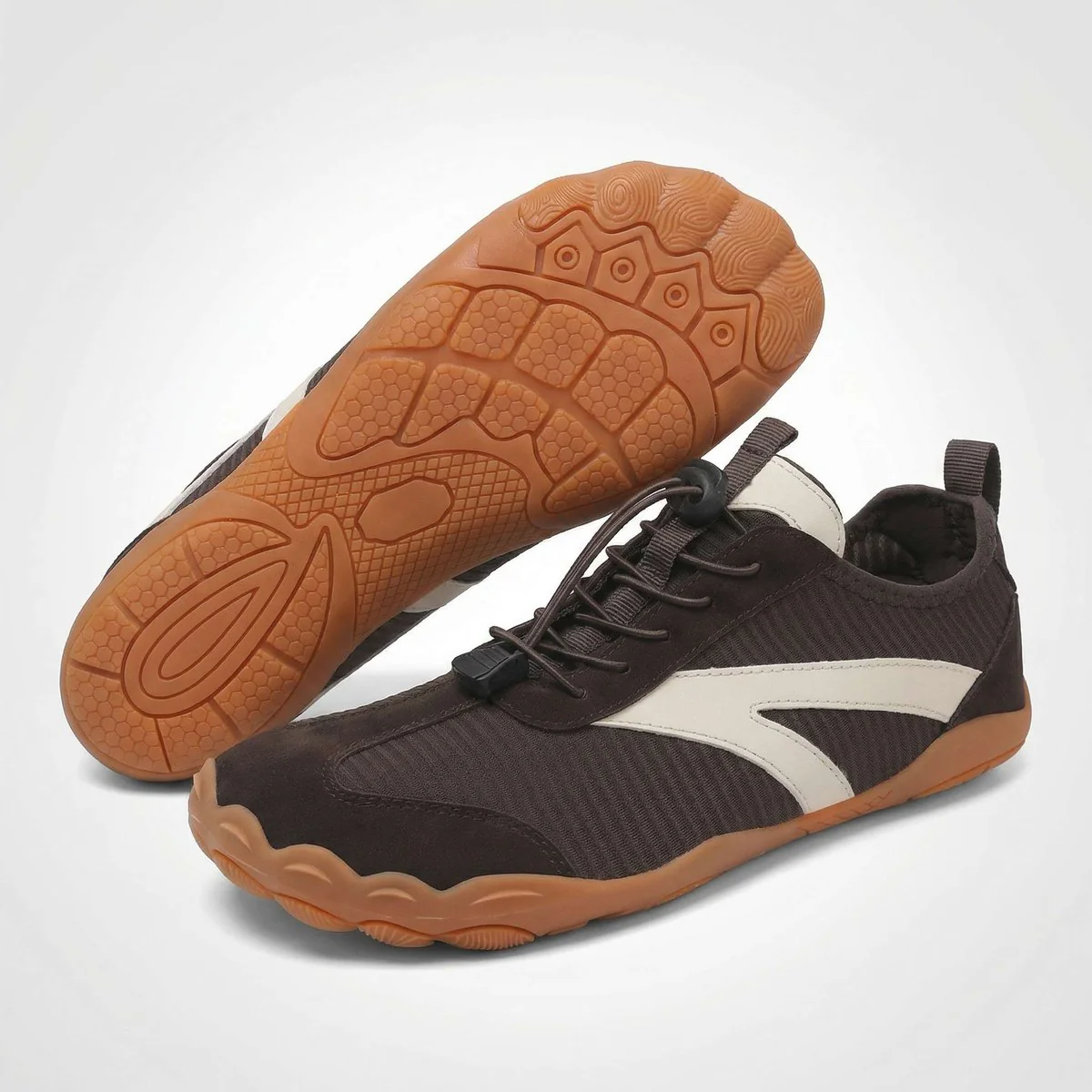 Wide Fit Five-Finger Walking Shoes – Lightweight, Breathable Comfort for Everyday Use (Unisex) - Image 8