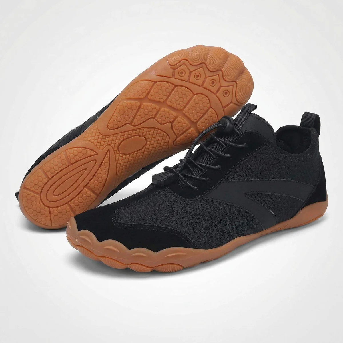Wide Fit Five-Finger Walking Shoes – Lightweight, Breathable Comfort for Everyday Use (Unisex) - Image 9
