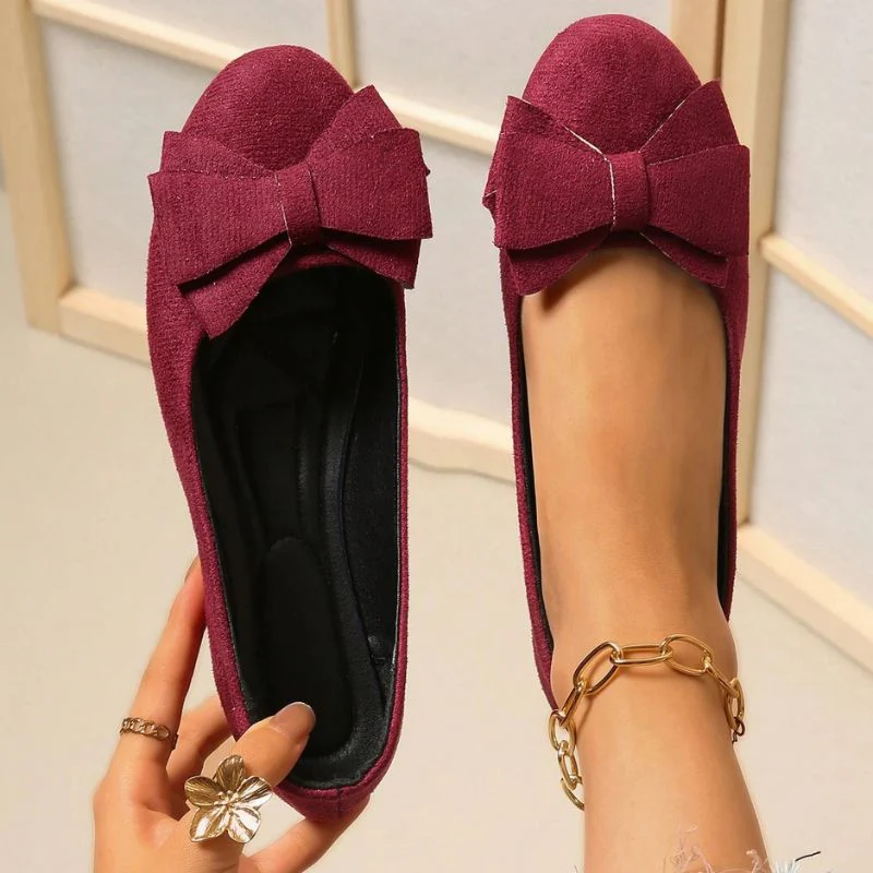 Womens Orthopedic Ballet Flats – Wide Fit Comfort - Image 10