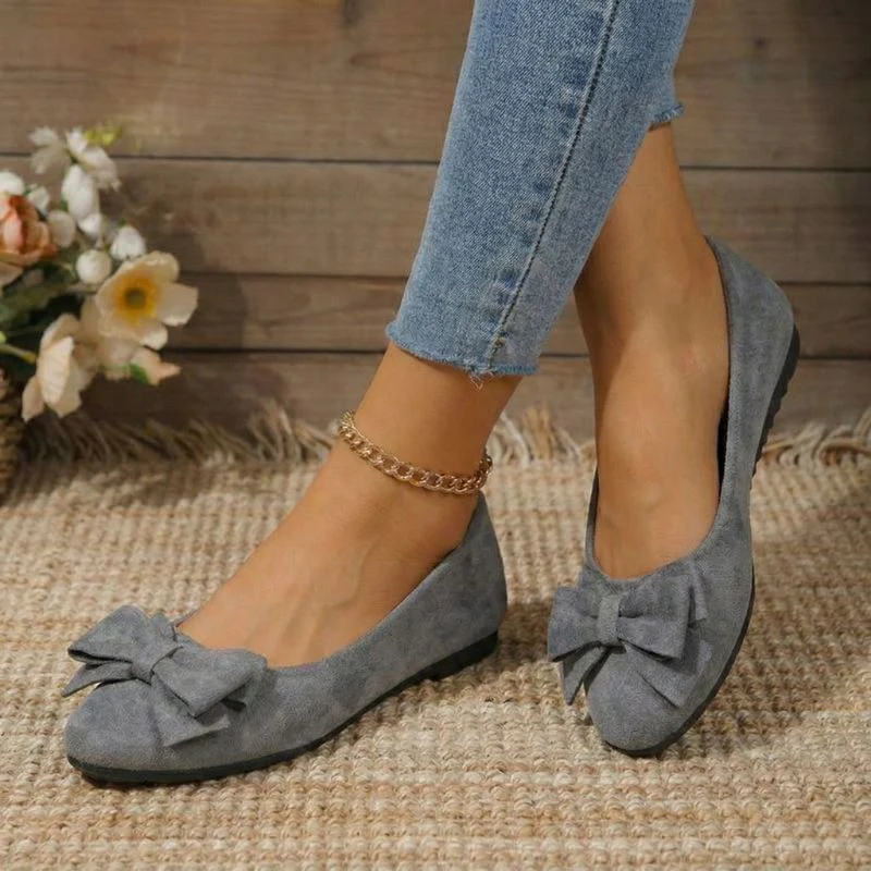 Womens Orthopedic Ballet Flats – Wide Fit Comfort - Image 12