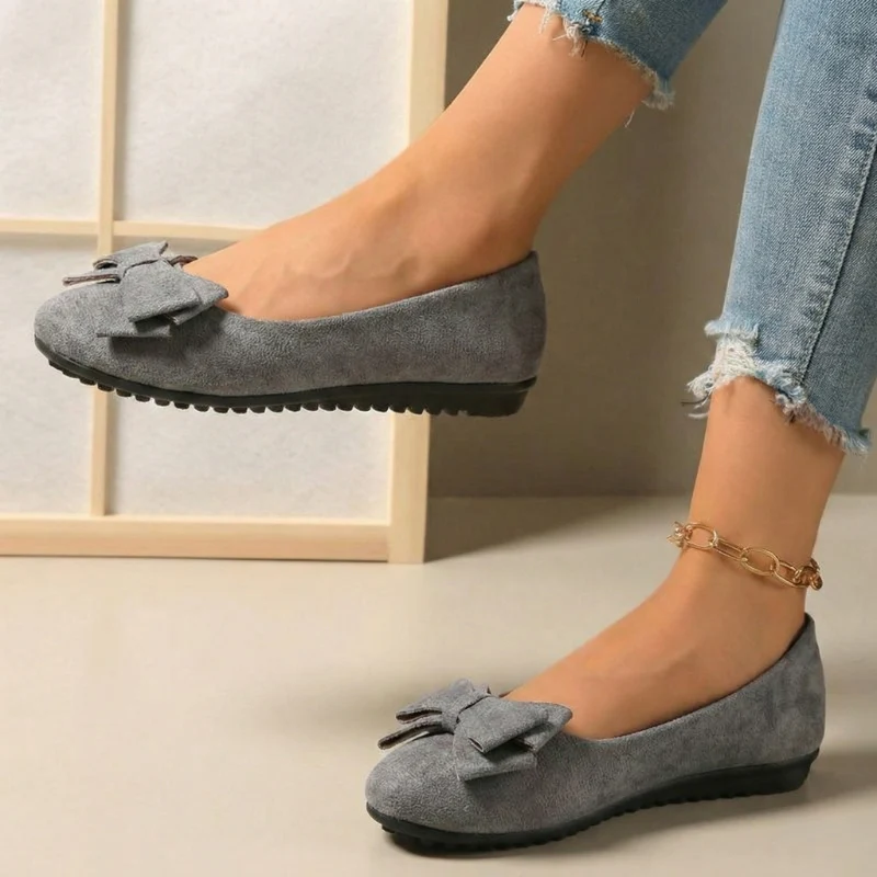 Womens Orthopedic Ballet Flats – Wide Fit Comfort - Image 13