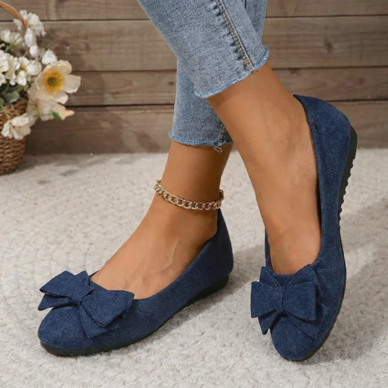 Womens Orthopedic Ballet Flats – Wide Fit Comfort - Image 22