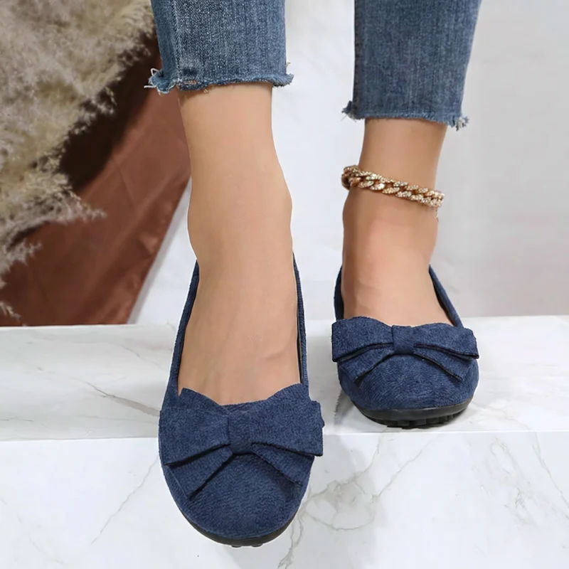 Womens Orthopedic Ballet Flats – Wide Fit Comfort - Image 23