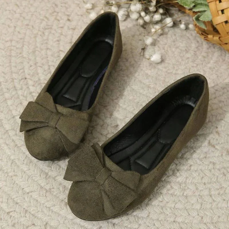 Womens Orthopedic Ballet Flats – Wide Fit Comfort - Image 4