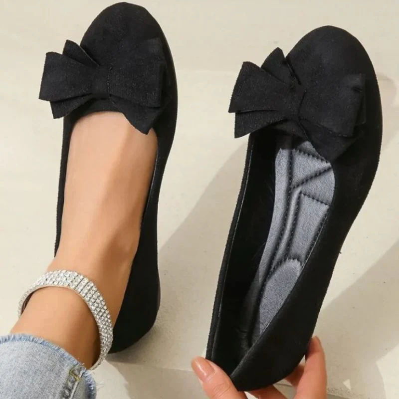 Womens Orthopedic Ballet Flats – Wide Fit Comfort - Image 5