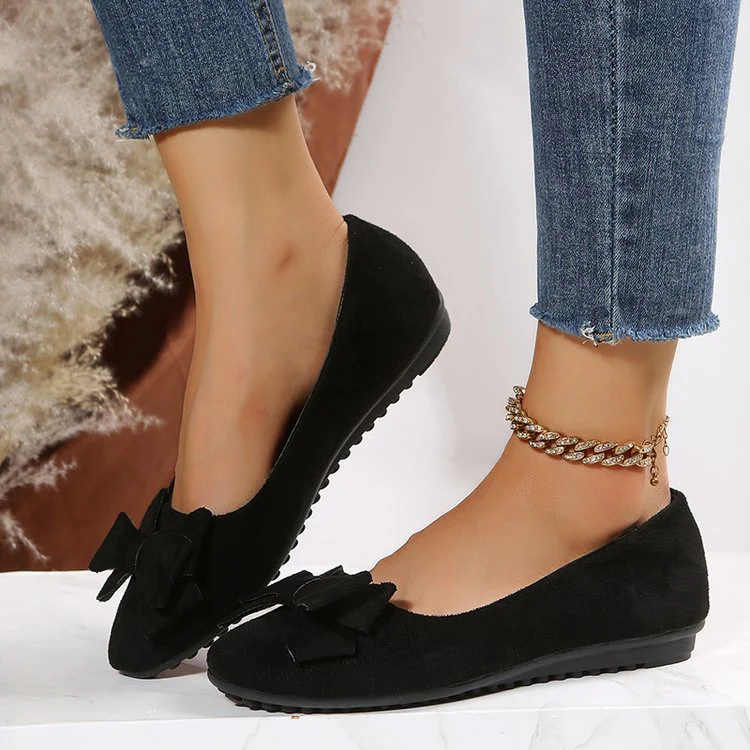 Womens Orthopedic Ballet Flats – Wide Fit Comfort - Image 6