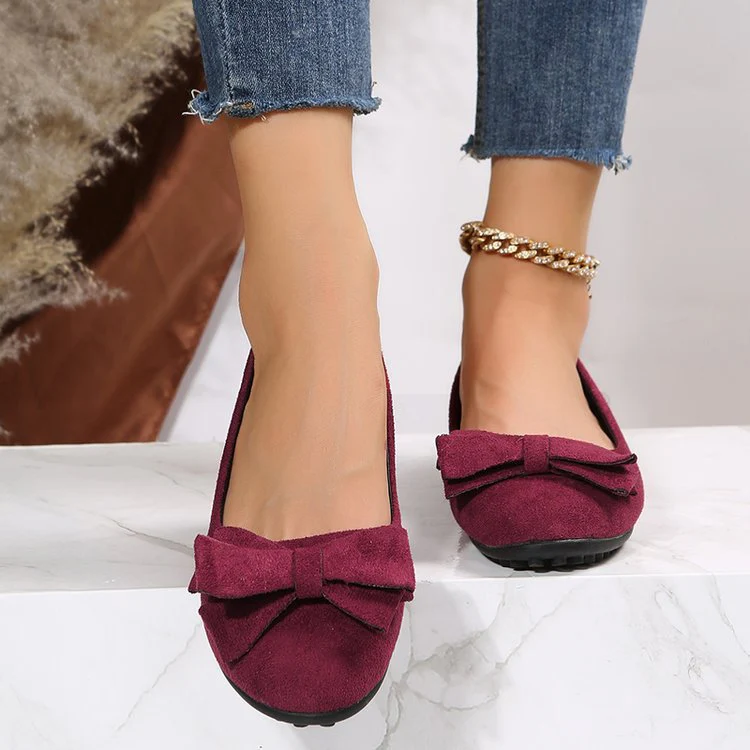 Womens Orthopedic Ballet Flats – Wide Fit Comfort - Image 8