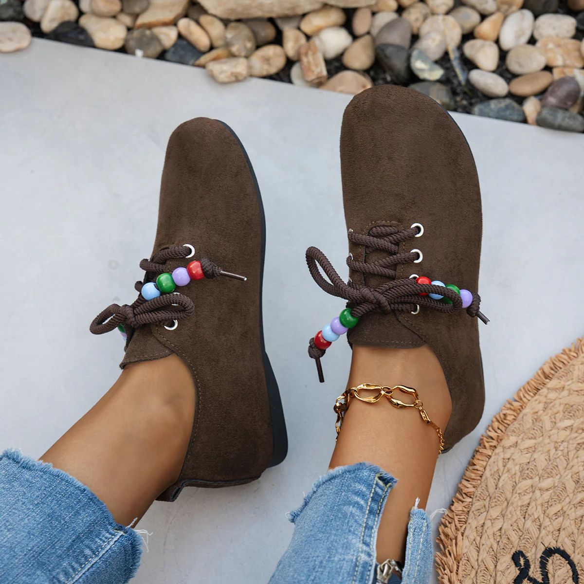 Women's Orthopedic Loafers – Comfortable Wide Fit Soft Flat Shoes - Image 15