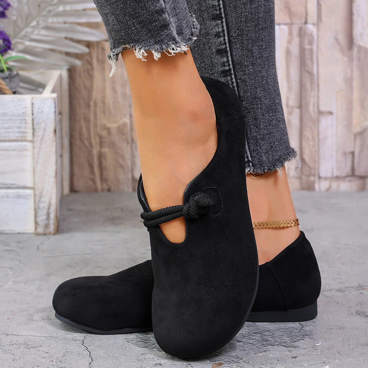 Women's Orthopedic Loafers – Comfortable Wide Fit Soft Flat Shoes - Image 4