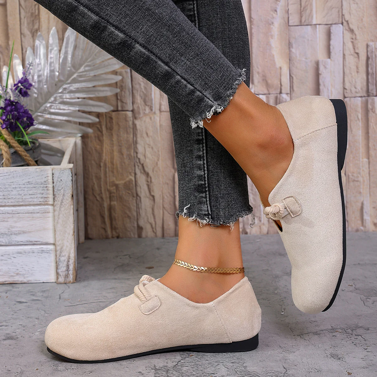 Women's Orthopedic Loafers – Comfortable Wide Fit Soft Flat Shoes - Image 7