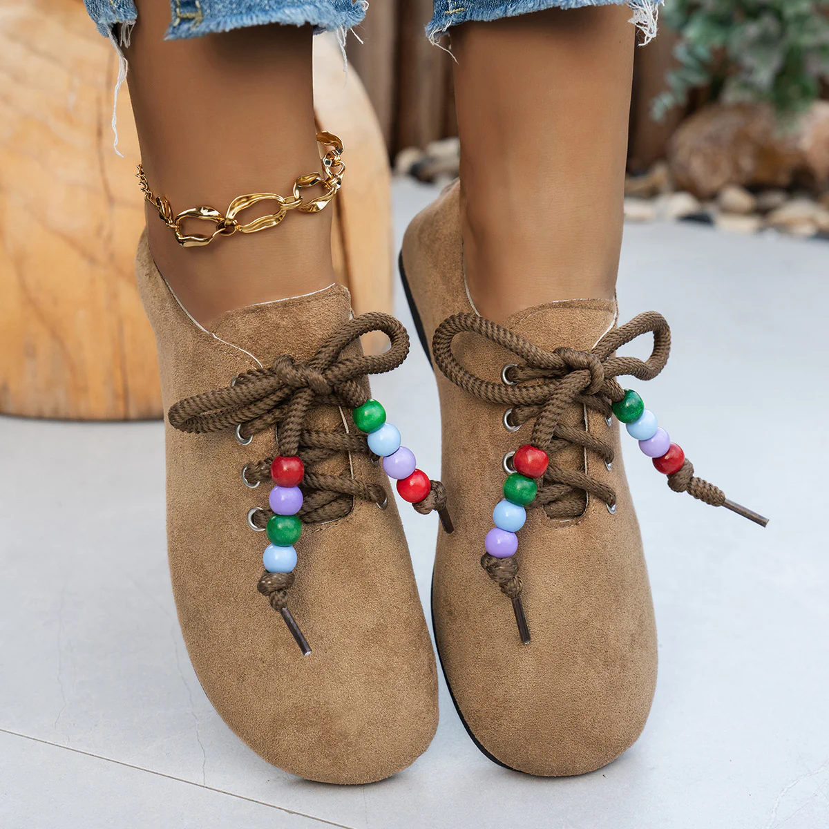 Women's Orthopedic Loafers – Comfortable Wide Fit Soft Flat Shoes - Image 9